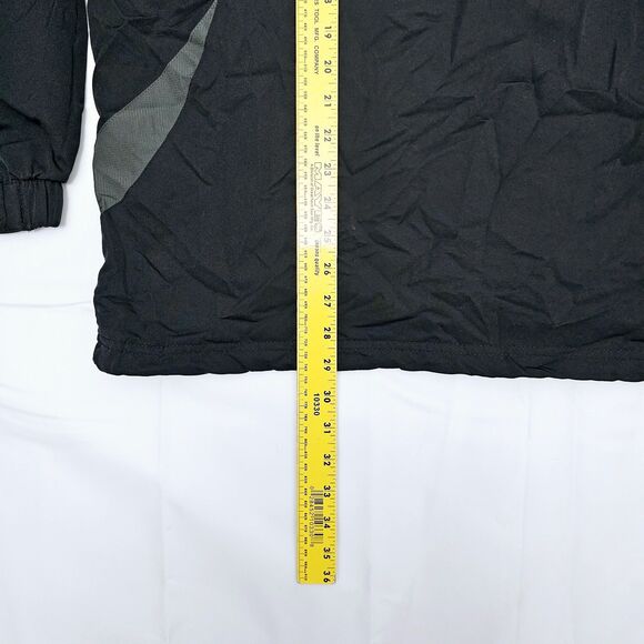 Perlis Sweater Mens 2XL XXL 1/4 Zip Pullover Black Windbreaker Outdoor Crawfish - Picture 5 of 7